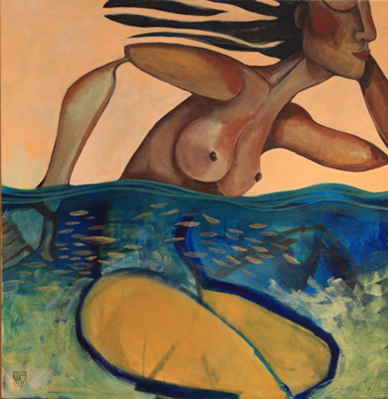 Sun and Sea by artist Melissa Wen Mitchell